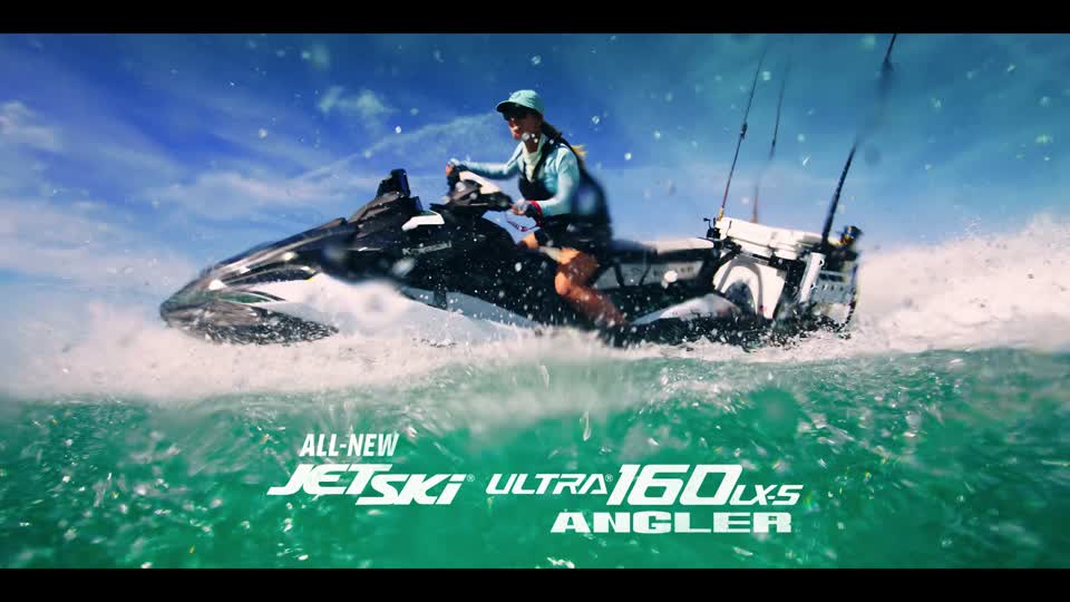 2025 Kawasaki Jet Ski® Ultra® 160LXS Angler PWC Fishing Focused