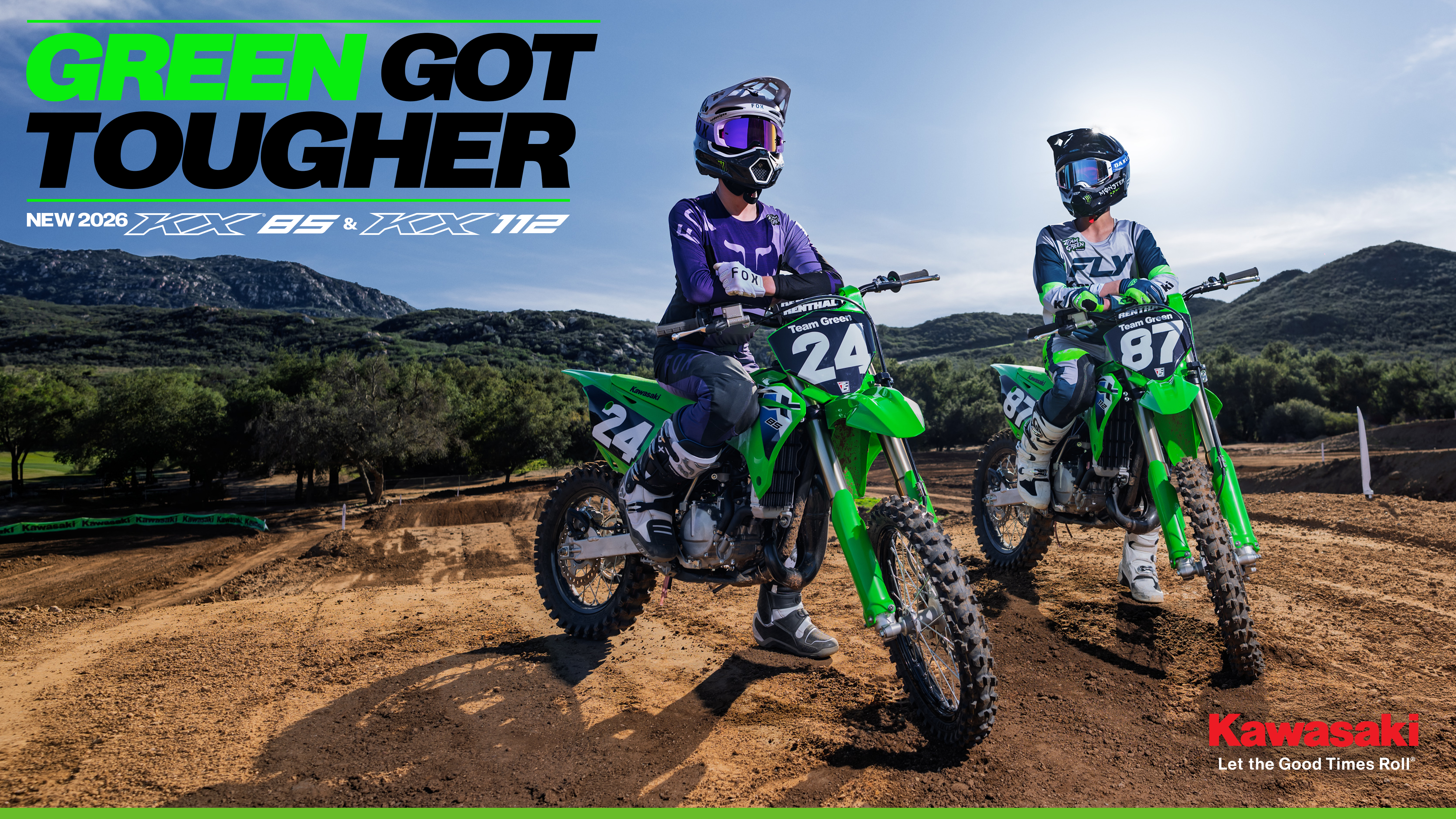 2026 Kawasaki KX™112 | Motocross Motorcycle | Powerful Supermini