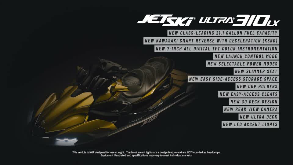 2022 Kawasaki Jet Ski® Ultra® 310LX-S | PWC | Supercharged Power
