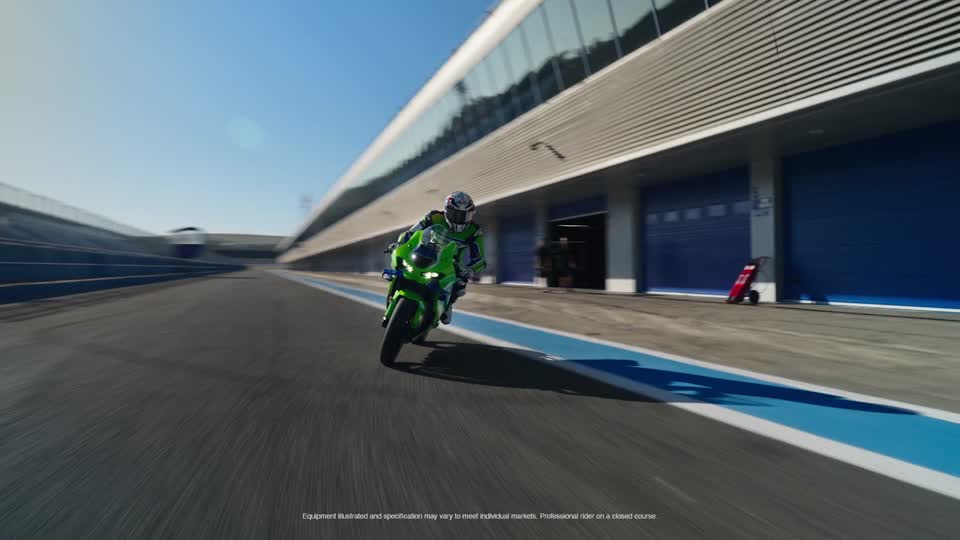 Kawasaki Ninja® ZX™-10R | Motocicleta Supersport | Potencia de